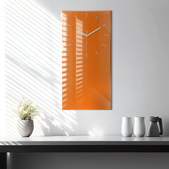 Seinakell oranž värv, 30x60 cm hind ja info | Kellad | kaup24.ee