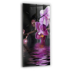 Seinakell Orhideell vee peal, 30x60 cm hind ja info | Kellad | kaup24.ee