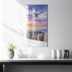 Seinakell Talvine mägimaastik, 30x60 cm цена и информация | Часы | kaup24.ee