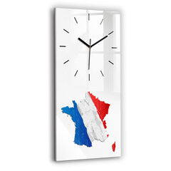 Seinakell Prantsuse lipp, 30x60 cm hind ja info | Kellad | kaup24.ee