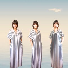 Kaftan kleit naistele Monaco Kallista, sinise-valge triibuline hind ja info | Kleidid | kaup24.ee