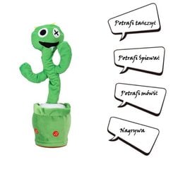 Tantsiv mänguasi, roheline, 1 tk цена и информация | Прикольные подарки | kaup24.ee