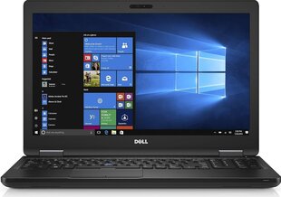 Dell Latitude E5580 Intel Core i5-7200U 8/256 GB SSD Win 10 Pro hind ja info | Sülearvutid | kaup24.ee