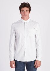 Мужская рубашка с длинным рукавом Kaporal MELLYH19M42 белый  цена и информация | Мужские рубашки | kaup24.ee