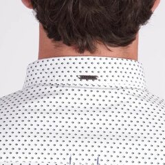 Мужская рубашка с длинным рукавом Kaporal MELLYH19M42 белый  цена и информация | Мужские рубашки | kaup24.ee