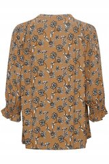 Женская блуза на каждый день цвета верблюжьей шерсти  цена и информация | Женские блузки, рубашки | kaup24.ee