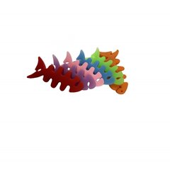 Обмотка кабеля для наушников в форме рыбки - оранжевая цена и информация | Аксессуары для наушников | kaup24.ee
