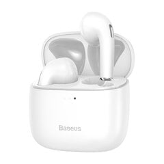 Baseus Bowie E8 TWS juhtmevabad kõrvaklapid, valged hind ja info | Kõrvaklapid | kaup24.ee