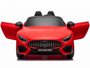 Kahekohaline laste elektriauto Mercedes SL 63 AMG, punane hind ja info | Laste elektriautod | kaup24.ee