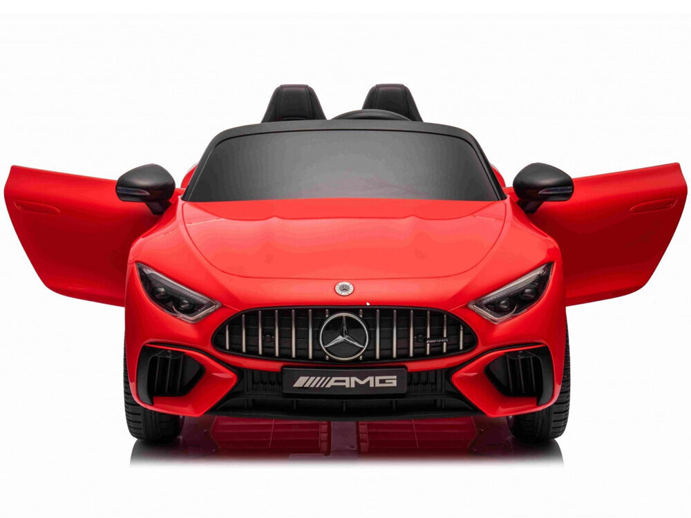 Kahekohaline laste elektriauto Mercedes SL 63 AMG, punane цена и информация | Laste elektriautod | kaup24.ee
