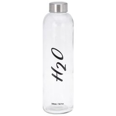 Klaasist veepudel, 700 ml hind ja info | Joogipudelid | kaup24.ee
