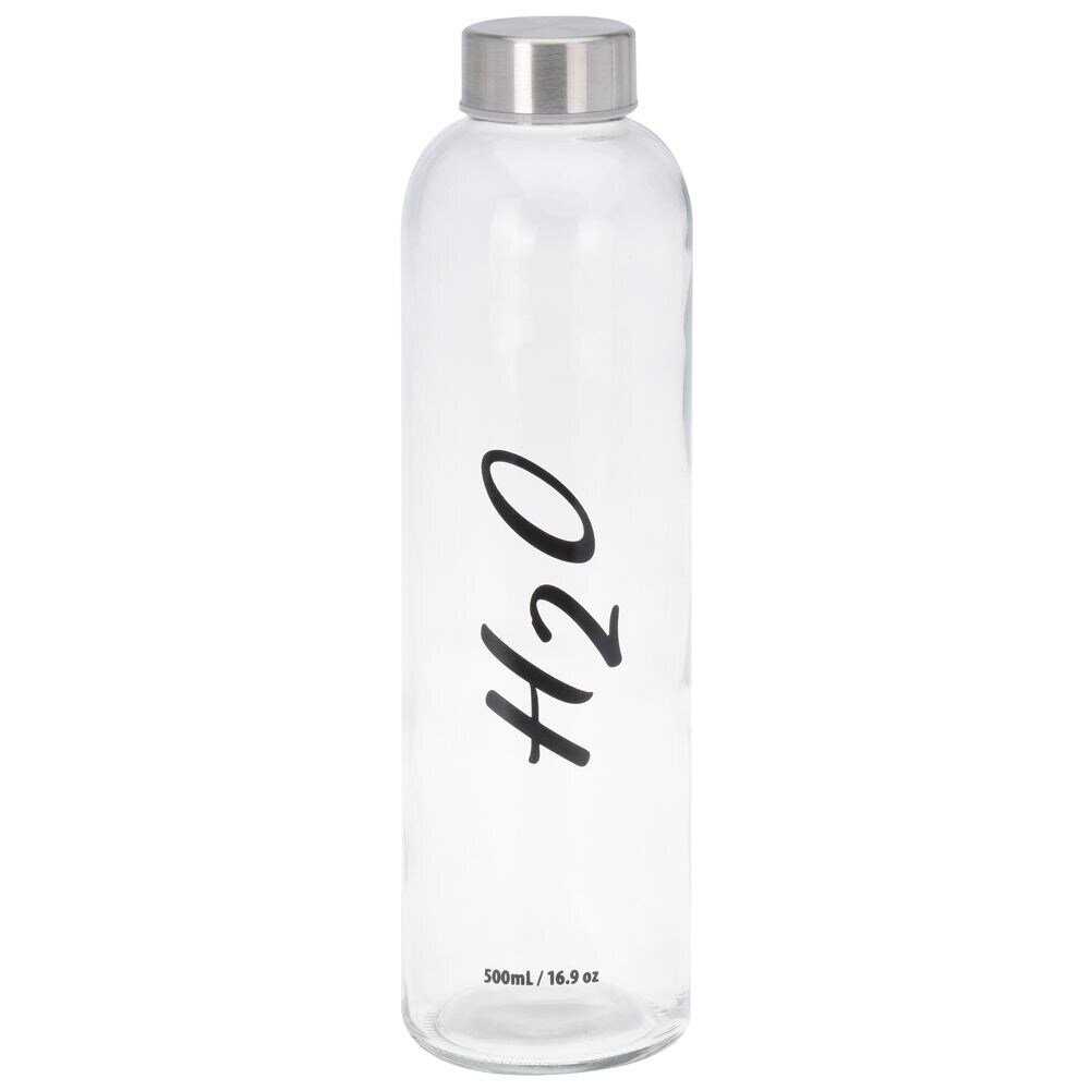 Klaasist veepudel, 700 ml цена и информация | Joogipudelid | kaup24.ee