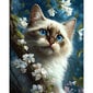 Teemantmosaiik raamiga TM Varvikas - Cat's harmony LG338e, 40x50 cm цена и информация | Teemantmaalid, teemanttikandid | kaup24.ee