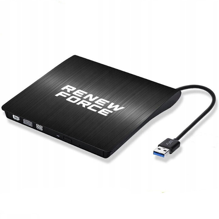 Väline CD-R DVD-RW kirjutaja USB 3.0 ühendusega цена и информация | Välised kõvakettad (SSD, HDD) | kaup24.ee