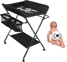 Стол для развития ребенка Tavalax Black цена и информация | Пеленальные доски и пеленки | kaup24.ee