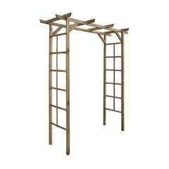 Деревянная арка Pergola4, 170x71x210см цена и информация | Украшения | kaup24.ee