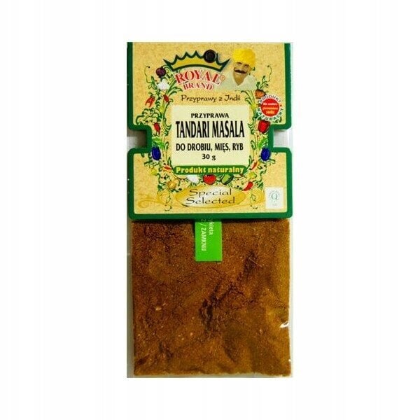 Tandoori Masala 30 g Premium Royal Brand hind ja info | Vürtsid, vürtsikomplektid | kaup24.ee