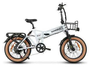 Maastikuratas Samebike XWLX09-II Fat Tire, valge цена и информация | Электровелосипеды | kaup24.ee