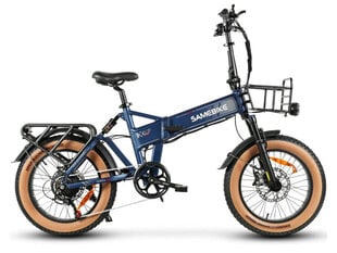 Maastikuratas Samebike XWLX09-II Fat Tire, sinine цена и информация | Электровелосипеды | kaup24.ee