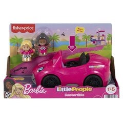 Figuurid ja Barbie kabriolett komplekt Fisher Price hind ja info | Imikute mänguasjad | kaup24.ee