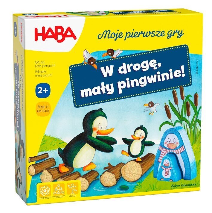 Lauamäng Go Little Penguin Haba цена и информация | Lauamängud ja mõistatused | kaup24.ee