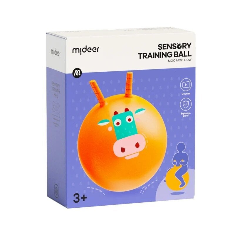 MiDeer hüppepall Moo Moo Cow, 40cm цена и информация | Mänguasjad (vesi, rand ja liiv) | kaup24.ee