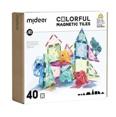Магнитный конструктор MiDeer «Волшебные джунгли», 40 элементов цена и информация | Конструкторы и кубики | kaup24.ee
