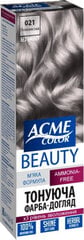 Juuksevärv-geel ACME Color Beauty 021 tuhk hind ja info | Juuksevärvid | kaup24.ee