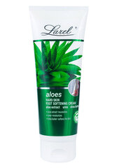 Смягчающий крем для огрубевшей кожи ног Aloe «Larel», 125 ml цена и информация | Кремы, лосьоны для тела | kaup24.ee