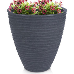 plastist aiaküünla 39x41,5 cm hind ja info | Dekoratiivsed lillepotid | kaup24.ee