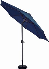 Päiksevari 300 cm, sinine hind ja info | Päikesevarjud, markiisid ja alused | kaup24.ee