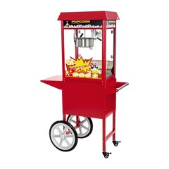 Мобильная машина для попкорна с тележкой на колесах. цена и информация | Особенные приборы для приготовления пищи | kaup24.ee