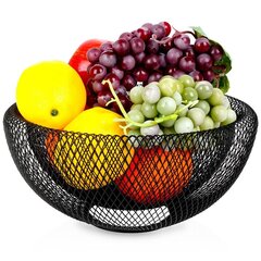 металлическая корзина для фруктов 25x11,5 см цена и информация | Посуда, тарелки, обеденные сервизы | kaup24.ee