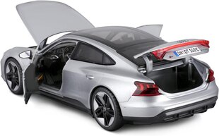 Automudel Bburago 2022 Audi RS E-Tron GT Silver 11050SL, 1:18 hind ja info | Poiste mänguasjad | kaup24.ee