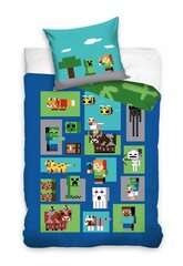 Двухсторонний комплект постельного белья Minecraft Collage, 140×200 см цена и информация | Атрибутика для игроков | kaup24.ee