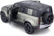 Automudel Bburago Land Rover Defender 2022 Green 21101gn, 1:24 hind ja info | Poiste mänguasjad | kaup24.ee