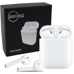 Juhtmeta kõrvaklapid - Brainz, valge hind ja info | Kõrvaklapid | kaup24.ee
