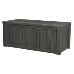Ящик для хранения Rockwood Storage Box, 570 л, серый цена и информация | Ящики для вещей | kaup24.ee