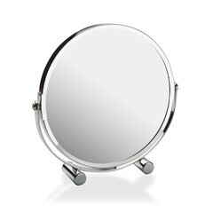 Увеличительное зеркало Versa 5x, сталь (4 x 20 x 19 см) цена и информация | Аксессуары для ванной комнаты | kaup24.ee