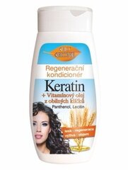 Taastav palsam keratin + vitamiinõli teraviljaidudest Bione Cosmetics, 260 ml hind ja info | Juuksepalsamid | kaup24.ee