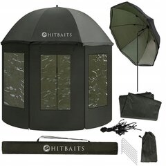 Рыболовный зонт-палатка, HitBaits, 240 см цена и информация | Другие товары для рыбалки | kaup24.ee