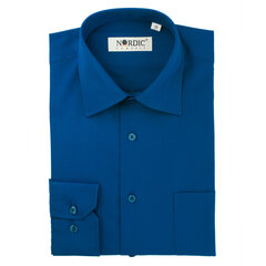 Рубашка для мужчин Nordic, синяя цена и информация | Мужские рубашки | kaup24.ee