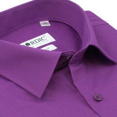Рубашка для мужчин Nordic, фиолетовая цена и информация | Мужские рубашки | kaup24.ee