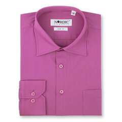 Рубашка для мужчин Nordic, розовая цена и информация | Мужские рубашки | kaup24.ee