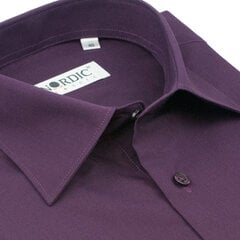 Рубашки однотонные мужские NORDIC, прямой силуэт - С длинным рукавом 1146-49 цена и информация | Мужские рубашки | kaup24.ee