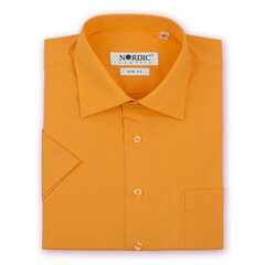 Рубашка для мужчин Nordic, оранжевая цена и информация | Мужские рубашки | kaup24.ee