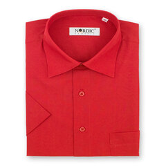 Рубашка для мужчин Nordic, красная цена и информация | Мужские рубашки | kaup24.ee
