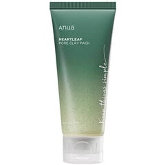 Savimask pooride puhastamiseks Anua Heartleaf Pore Clay Pack, 100ml hind ja info | Näomaskid, silmamaskid | kaup24.ee