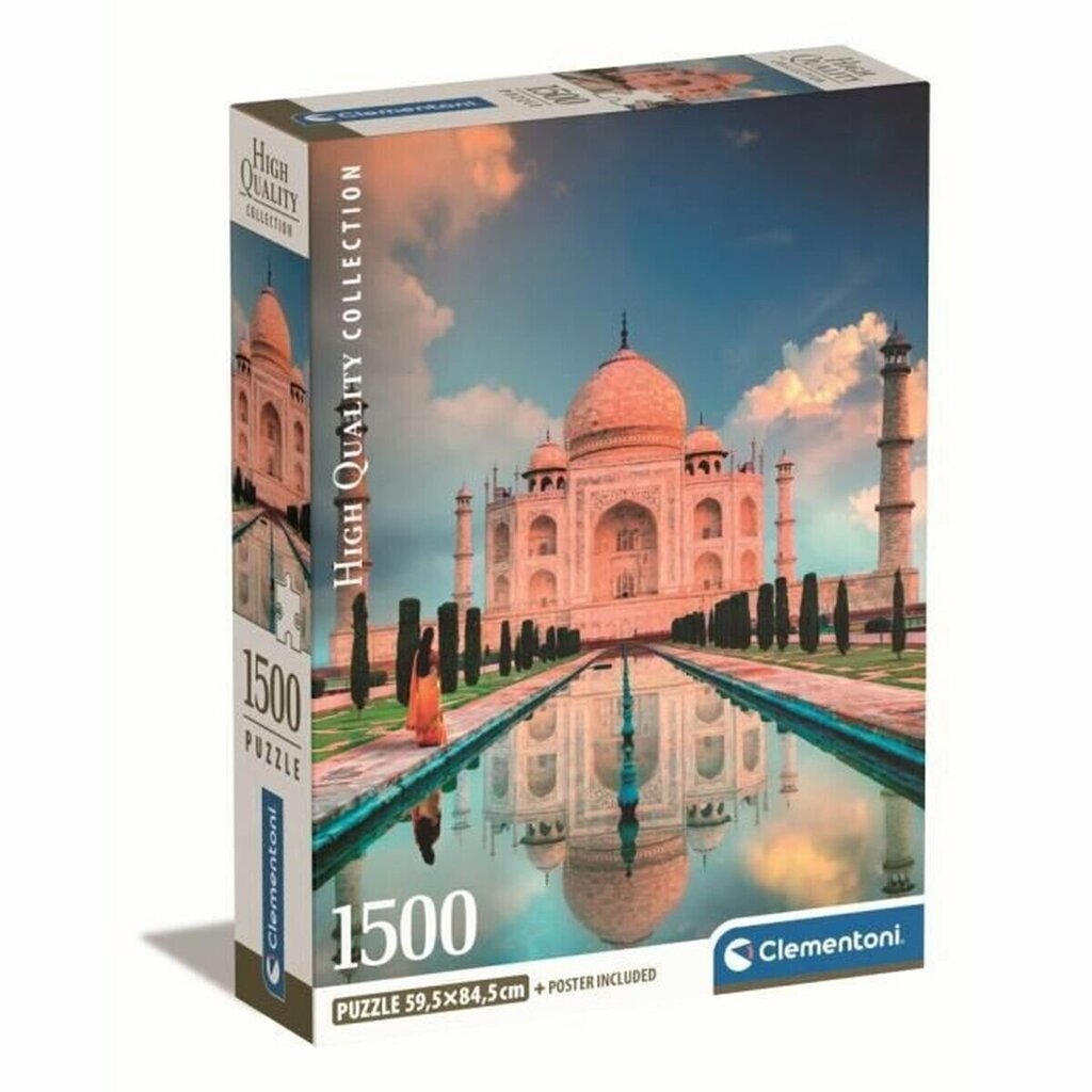 Pusle Taj Mahal Clementoni, 1500 tk цена и информация | Pusled | kaup24.ee
