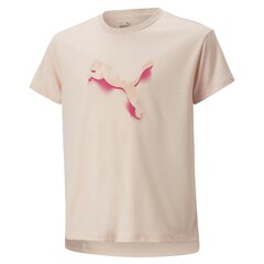 T-särk tüdrukutele Puma 67347466, beež цена и информация | Рубашки для девочек | kaup24.ee